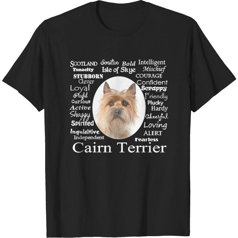 Cairn Terrier Traits Men's T-Shirts — Mens T Shirts