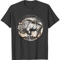 T-shirt Buffalo Nickel Monnaie des États-Unis pour hommes