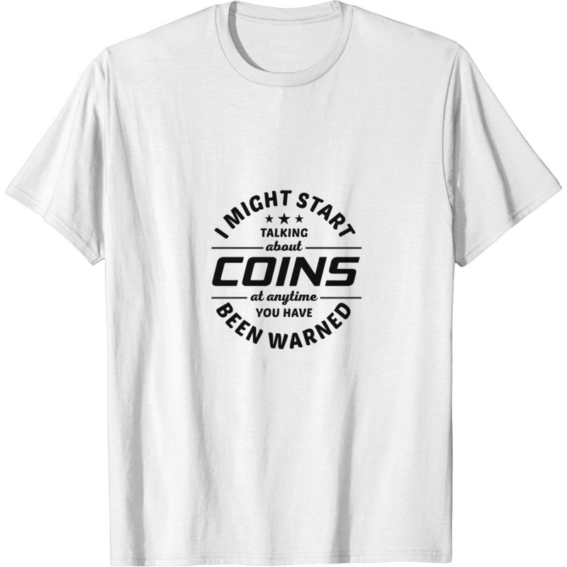 T-shirt Numismatique pour Hommes sur la Collection de Pièces — T-shirts pour hommes
