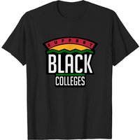 T-shirt pour hommes Support Black Colleges — T-shirts pour hommes