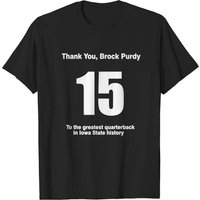 T-shirt pour hommes Brock Purdy Quarterback — T-shirts pour hommes