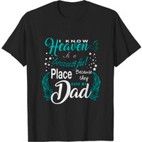T-Shirt Dad In Heaven pour hommes