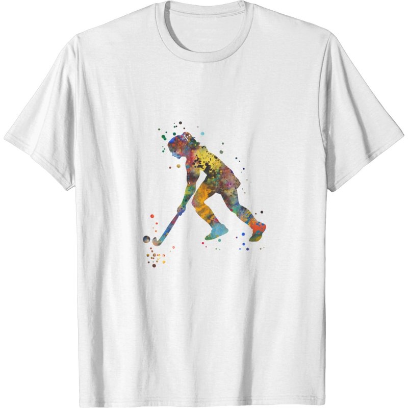 T-shirt de hockey sur gazon pour hommes - Noir — T-shirts pour hommes