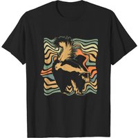 T-shirt Noir et Blanc Animal Skunk Gift pour Hommes