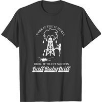 Work It Till It Hurts Drill It Till Squirts Men's T-Shirt — Mens T Shirts