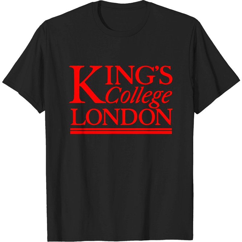 T-shirt pour hommes King's College London en noir
