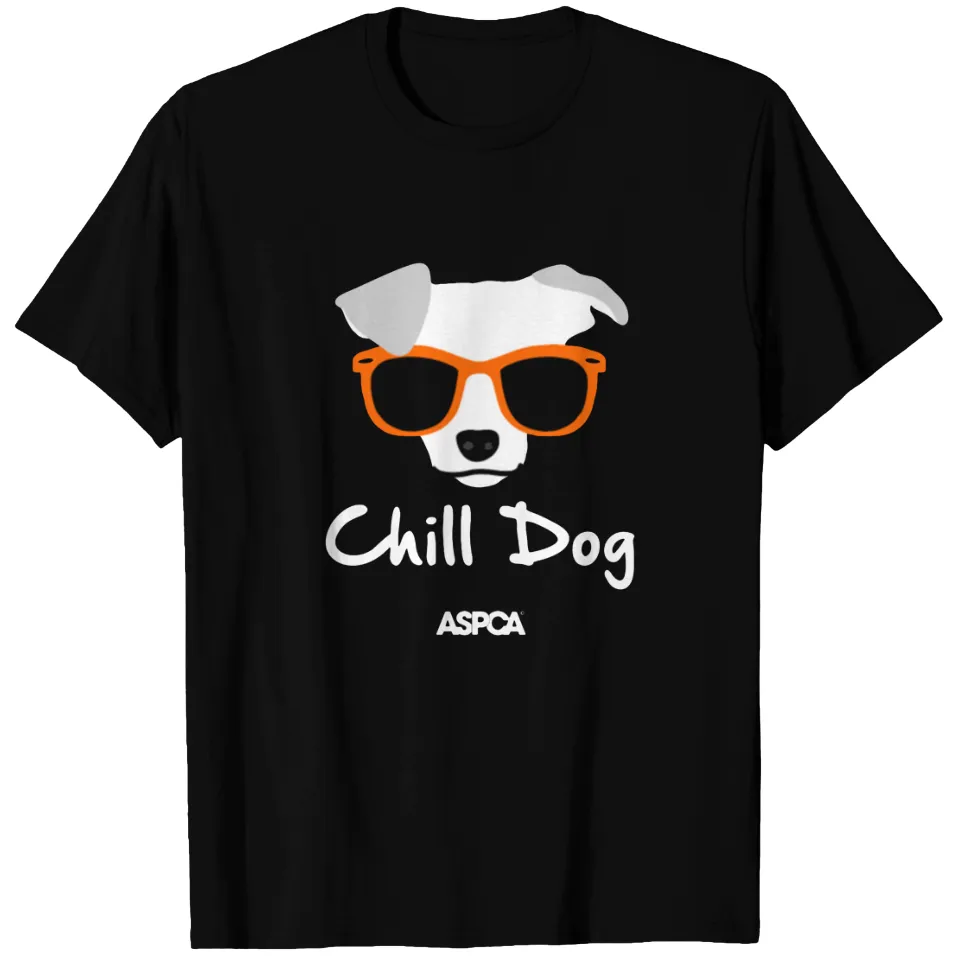 T-shirt Aspca Chill Dog pour hommes en noir