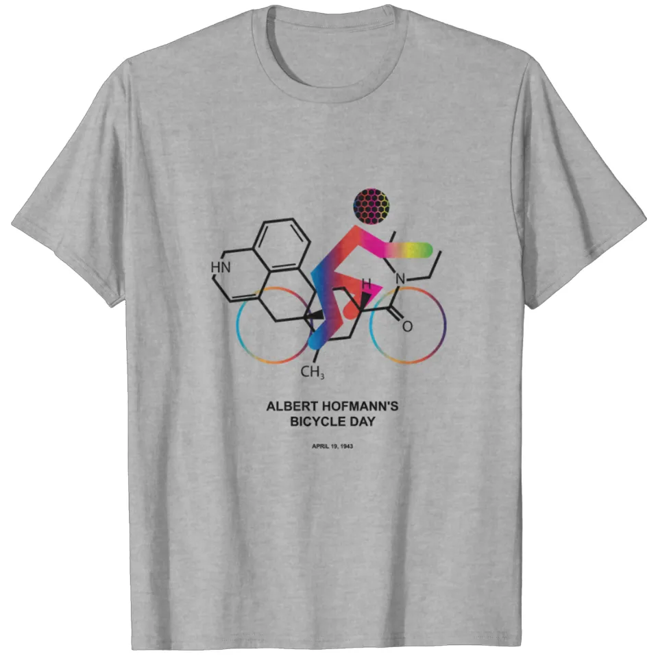 T-shirt Albert Hofmann's Bicycle Day pour hommes — T-shirts pour hommes