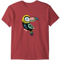 T-shirt Toucan pour jeunes en rouge