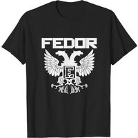 T-shirt pour hommes Fedor Emelianenko en noir