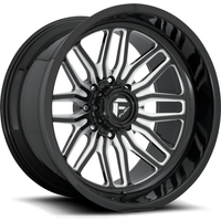 Roues Fuel Forged DB66 FFC66 Milled Noir Brillant - 22x12 - 8x170