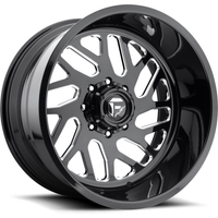 Roues Fuel Forged DD29 FF29 Milled Noir Brillant - 20x10 - 6x135