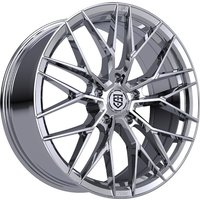 TIS Motorsports 505C Chrome Wheels - 20x8.5 - 5x112 Bolt Pattern — Wheels & Rims