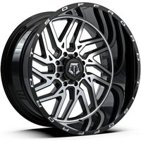 TIS 544MB Gloss Black Machined Face 20x10 Wheels - 6x135 Bolt Pattern