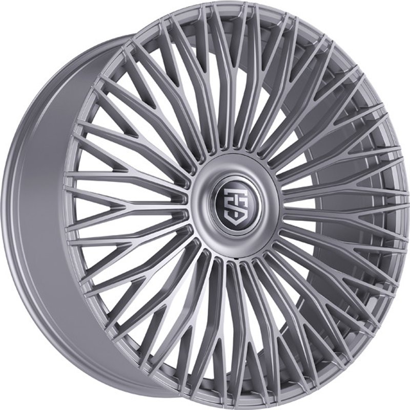 Roues TIS Motorsports 507S Argent Brillant - 22x9 - 5x112 - 40 Offset — Roues et jantes