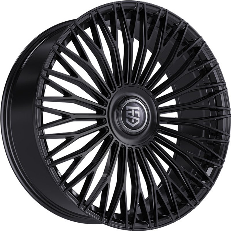 TIS Motorsports 507B Gloss Black Wheels - 22x9 - 5x112 - 40 Offset — Wheels & Rims