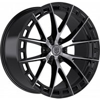 Roues TIS Motorsports 504MB Machined Black - 22x10 - 6x135 — Roues et jantes