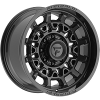 Fittipaldi Offroad FA23B Gloss Black Wheels - 20x10 - 8x180 Bolt Pattern — Wheels & Rims