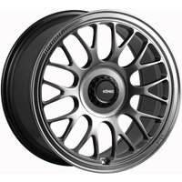 Konig MRK1 Hyper Black 19x9 Wheels - 5x112 Bolt Pattern, 42 Offset — Wheels & Rims