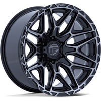 Fuel FC885 Injector Gloss Black Machined Wheels - 20x10 -5x127 — Wheels & Rims
