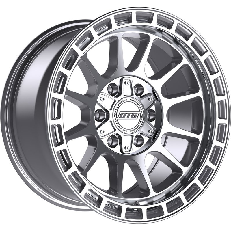 Roues Dropstars 606MS Argent Machiné - 20x10 - 5x127 -19 Offset — Roues et jantes