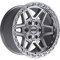 Roues Dropstars 602MS Argent Machiné - 17x9 - Motif de 5x127