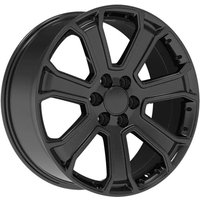 OE Performance 166B Gloss Black 22x9 Rims 6x139.7 Bolt Pattern — Wheels & Rims
