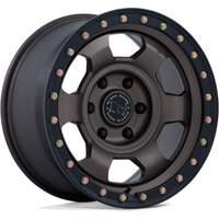 Jante Black Rhino BR029 Trooper Brun Brûlé 17x8.5 5x114.3