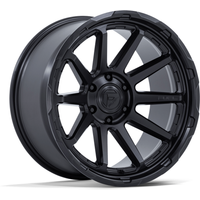 Roues Fuel FC887 Circuit Noir Mat - 20x10 - 5x127 -18 Offset — Roues et jantes