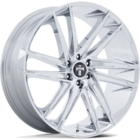 Roues DUB DC275 Blaze Chrome - 24x10 - Motif de boulon 6x139.7