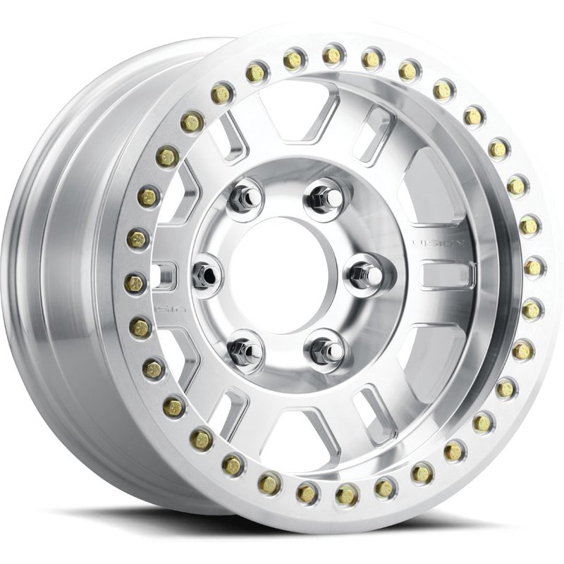 Jantes Vision Off Road 398COMP Machined 17x9.5 - Motif de 5x139.7 — Roues et jantes