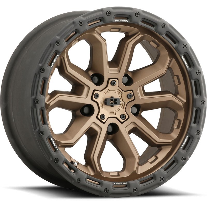 Vision Off Road 405 Bronze Wheel - 17x8 - 5x110 Bolt Pattern — Wheels & Rims