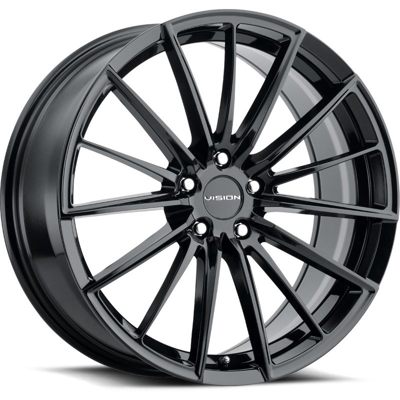 Vision Wheel 473 Gloss Black - 16x7.5 - 5x112 Bolt Pattern