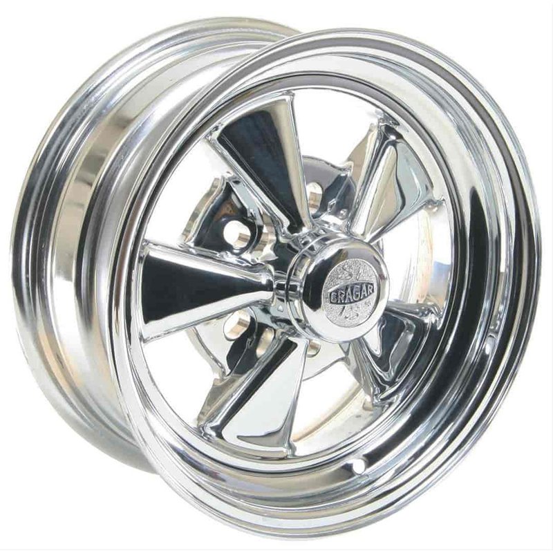 Cragar 61 S/S Chrome Wheels - 15x7 - 5x114.3 Bolt Pattern