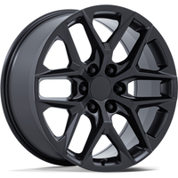 Performance Replicas PR229 Satin Black 20x9 Wheels - 6x139.7 Bolt Pattern — Wheels & Rims