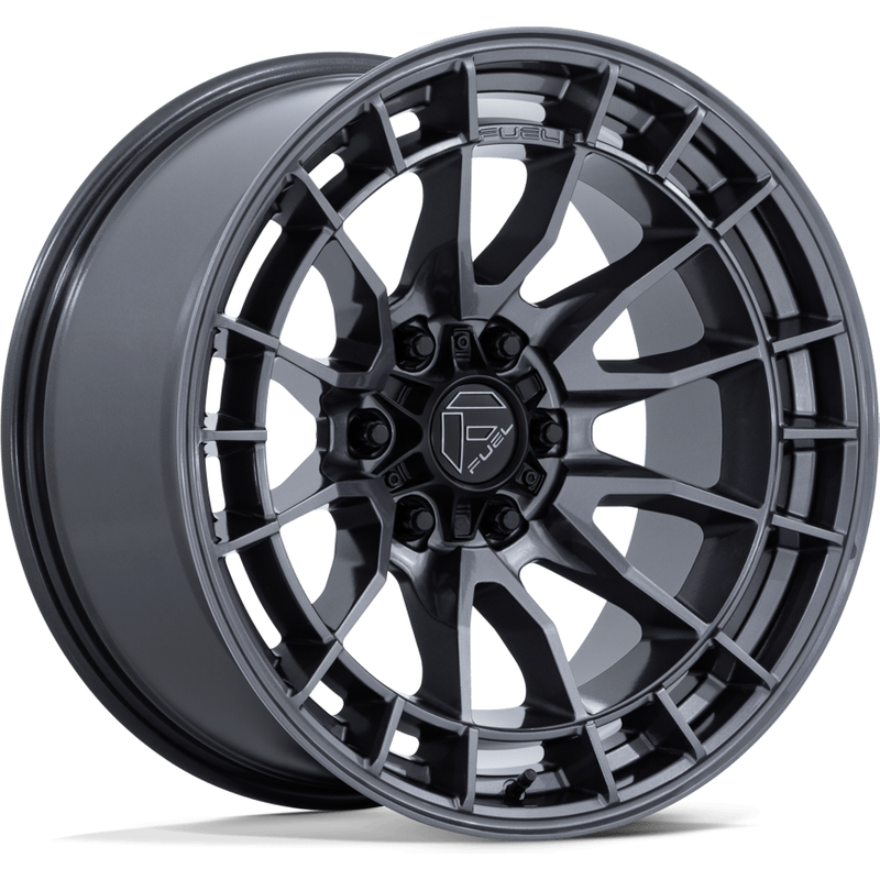 Fuel FC888 Revolt Gunmetal Wheels - 17x8.5 - 6x135 - 25 Offset — Wheels & Rims
