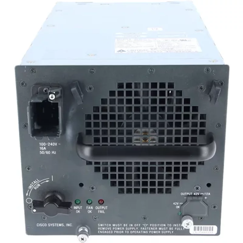 Cisco WS-CAC-3000W 3000-Watts AC Power Supply for Catalyst 6500 — Power Supplies