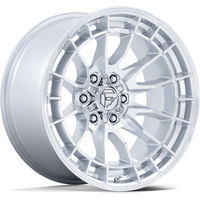 Fuel FC888 Revolt Hyper Silver 17x8.5 Wheels 6x135 Bolt Pattern