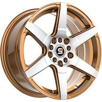 Spec-1 SPT-34 Gold & Machined Wheels - 16x7 - 5x100 Bolt Pattern