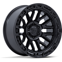 Fuel FC890 Rail Black Wheels - 17x9 - 5x127 Bolt Pattern