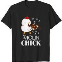 Violin Chick T-Shirt for Men - Violinist Music Gift