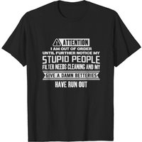 Je suis hors service jusqu'à nouvel ordre T-shirt pour hommes — T-shirts pour hommes