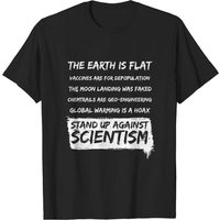 Flat Earth Truth Awakened Men's T-Shirt — Mens T Shirts