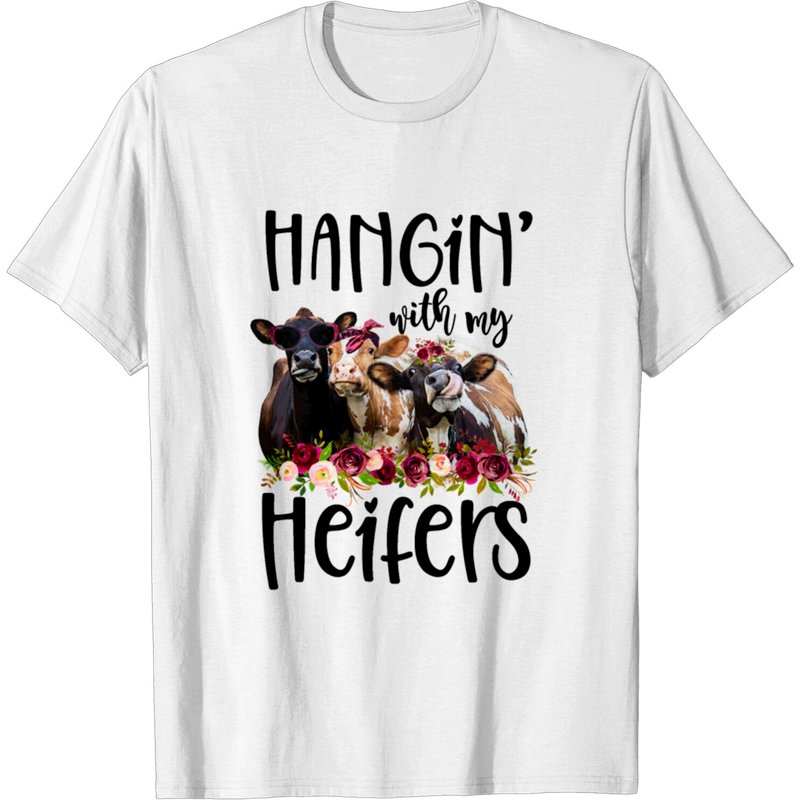 T-shirt Cadeau Hangin With My Heifers pour Hommes — T-shirts pour hommes