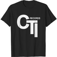 T-shirt Noir pour Hommes CTI Records