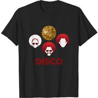 T-shirt Disco pour hommes en noir — T-shirts pour hommes