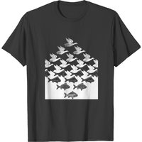 T-shirt MC Escher Sky and Water I 1938 pour hommes — T-shirts pour hommes