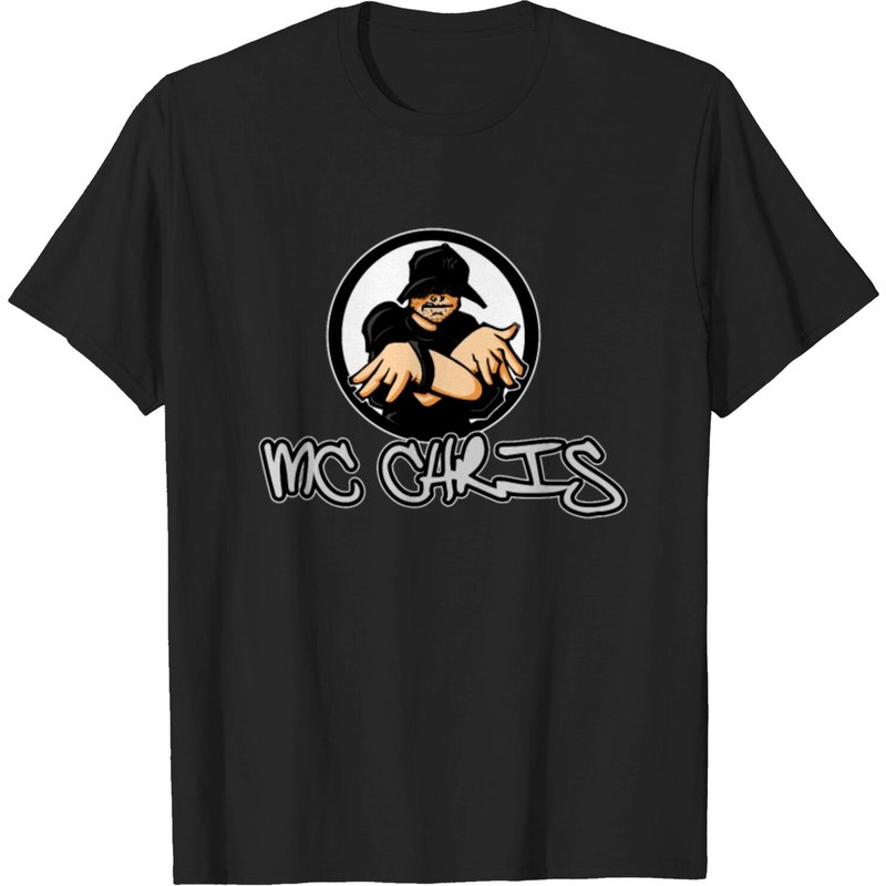 Mc Chris Men's Black T-Shirt — Mens T Shirts