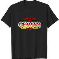 Germany T-Shirt for Men in Black