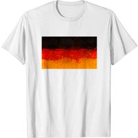 German Flag Vintage Look T-Shirt for Men